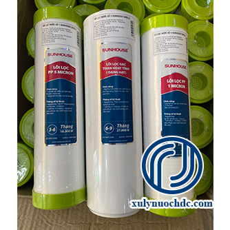 BỘ LÕI LỌC 123 SUNHOUSE