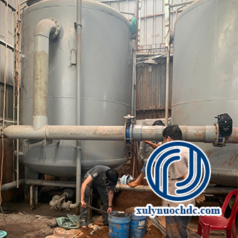 THAY VẬT LIỆU LỌC BỒN LỌC CÔNG NGHIỆP